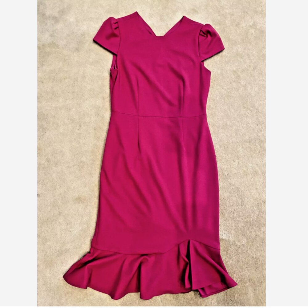 10/10 Condition deep pink betsey johnson pink dress